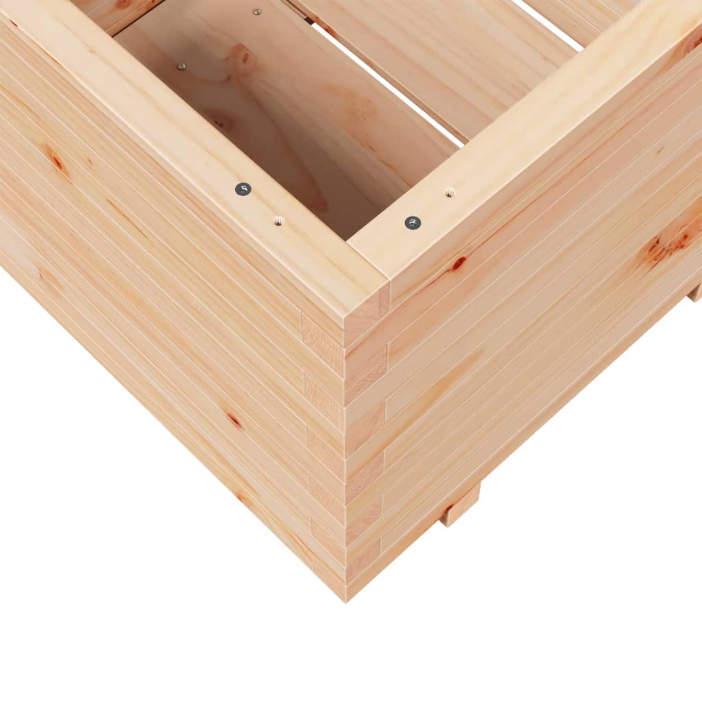 Vrtna sadilica 60x60x49,5 cm od masivne borovine