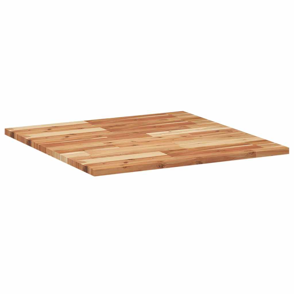 Stolna ploča četvrtasta 70x70x2 cm od masivnog drva bagrema