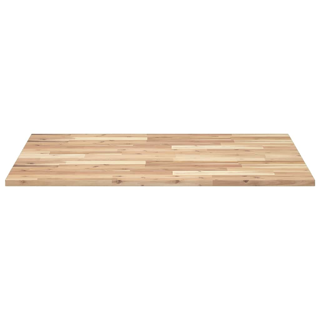 Stolna ploča 100x80x2 cm pravokutna od masivnog drva bagrema