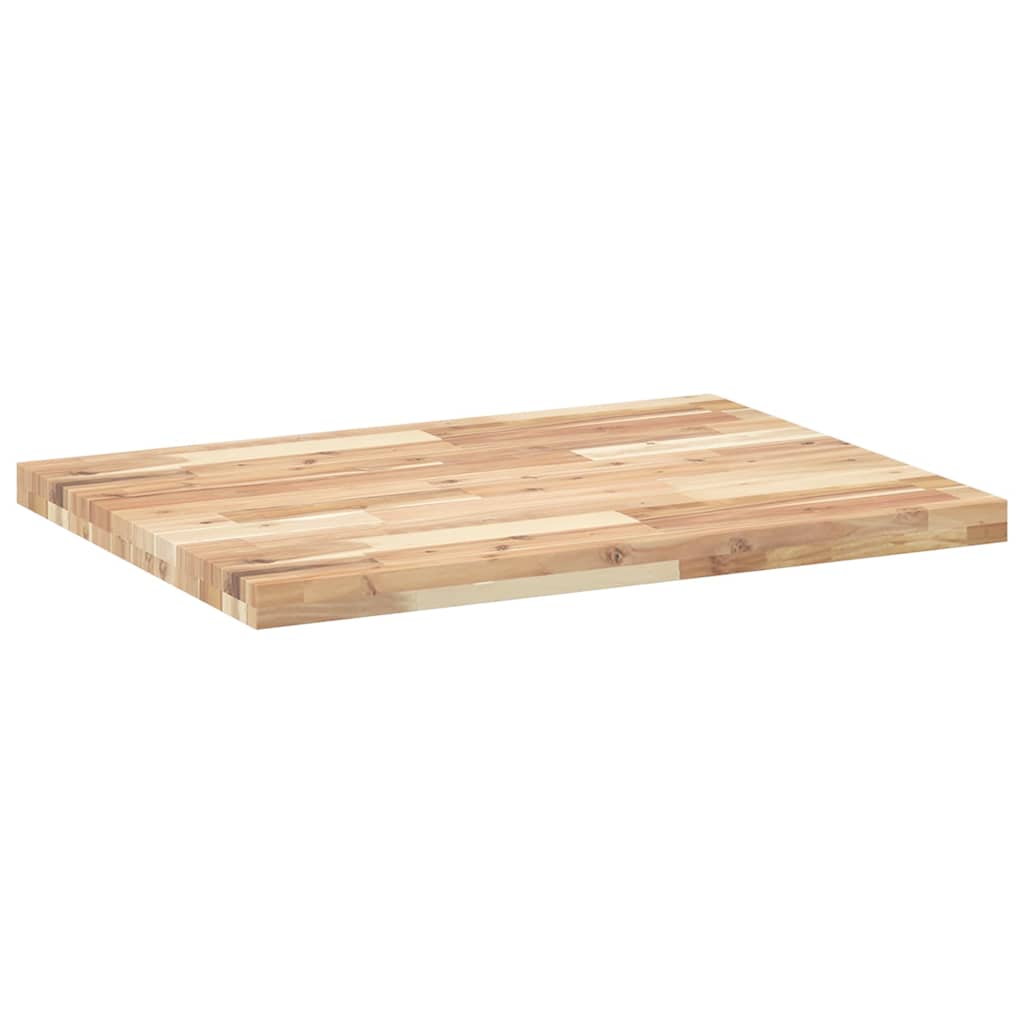 Stolna ploča 80 x 60 x 4 cm pravokutna od masivnog drva bagrema