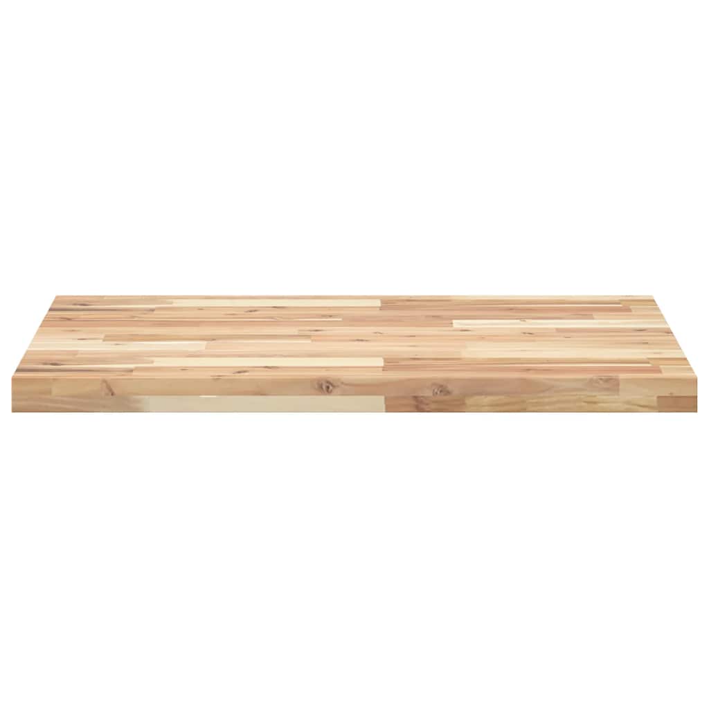 Stolna ploča 100x60x4 cm pravokutna od masivnog drva bagrema