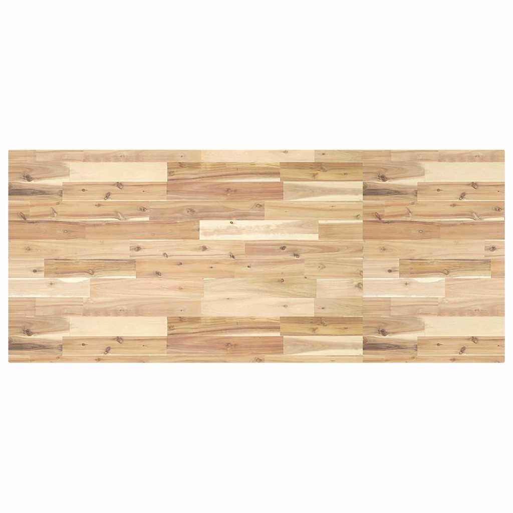 Stolna ploča 120x60x4 cm pravokutna od masivnog drva bagrema