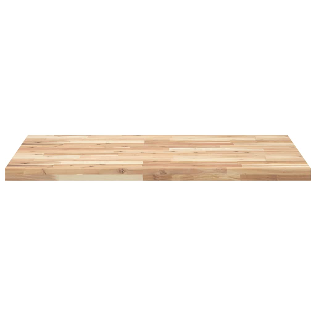 Stolna ploča 120x70x4 cm pravokutna od masivnog drva bagrema