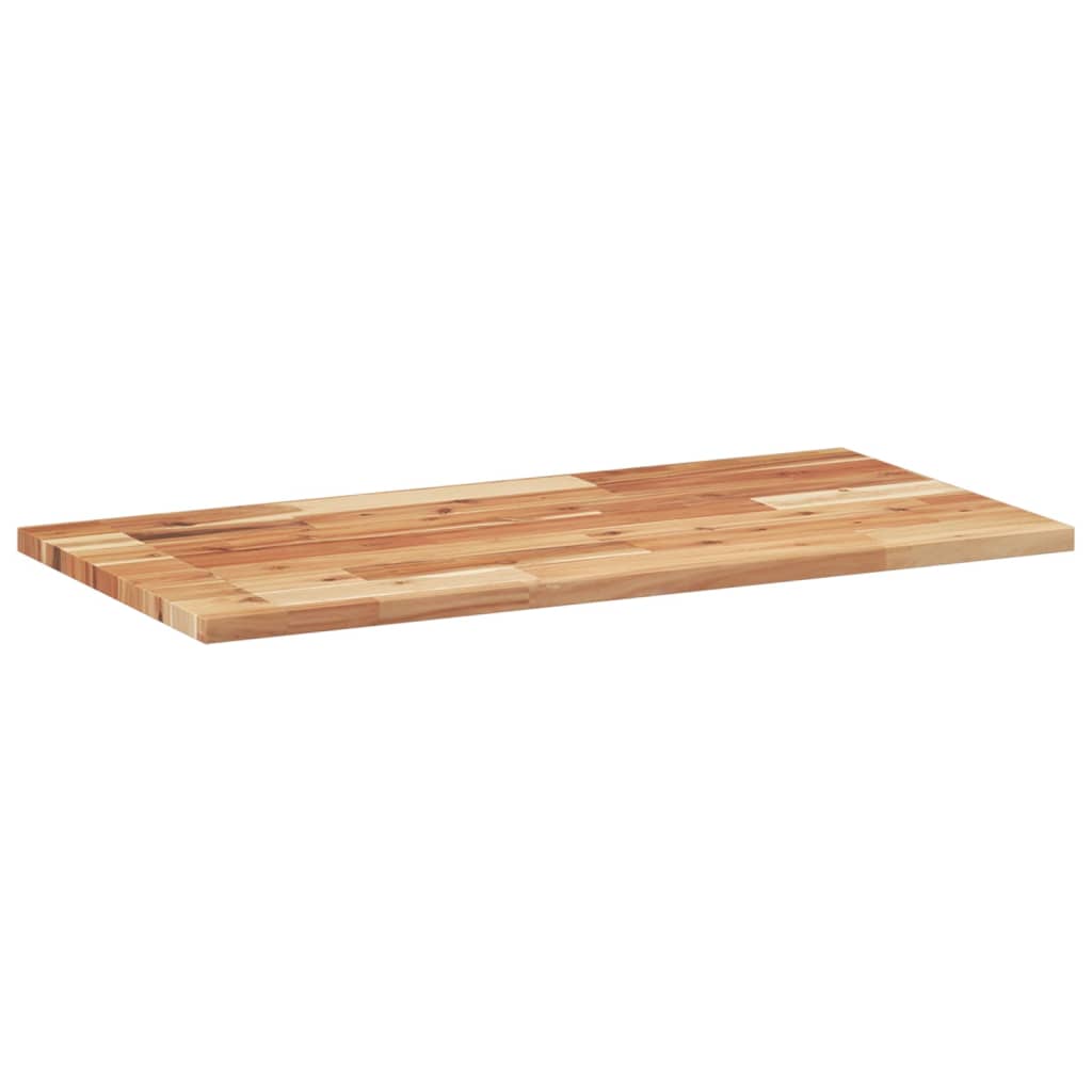 Stolna ploča 100x40x2 cm pravokutna od masivnog drva bagrema