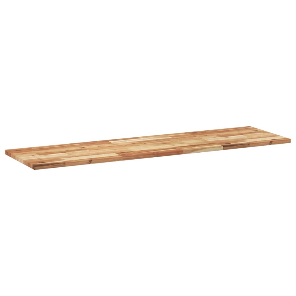 Stolna ploča 120x40x2 cm pravokutna od masivnog drva bagrema