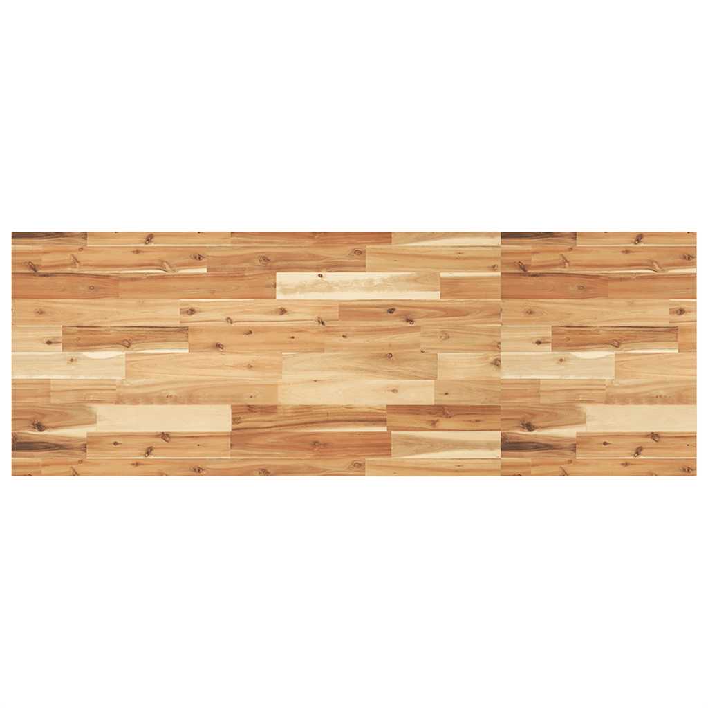 Stolna ploča 120x50x2 cm pravokutna od masivnog drva bagrema