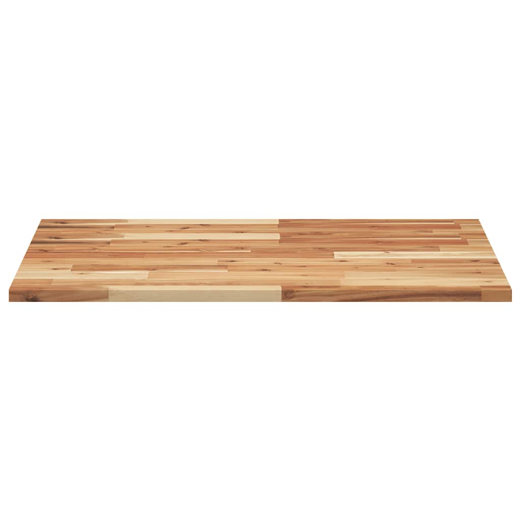 Stolna ploča 100x60x2 cm pravokutna od masivnog drva bagrema