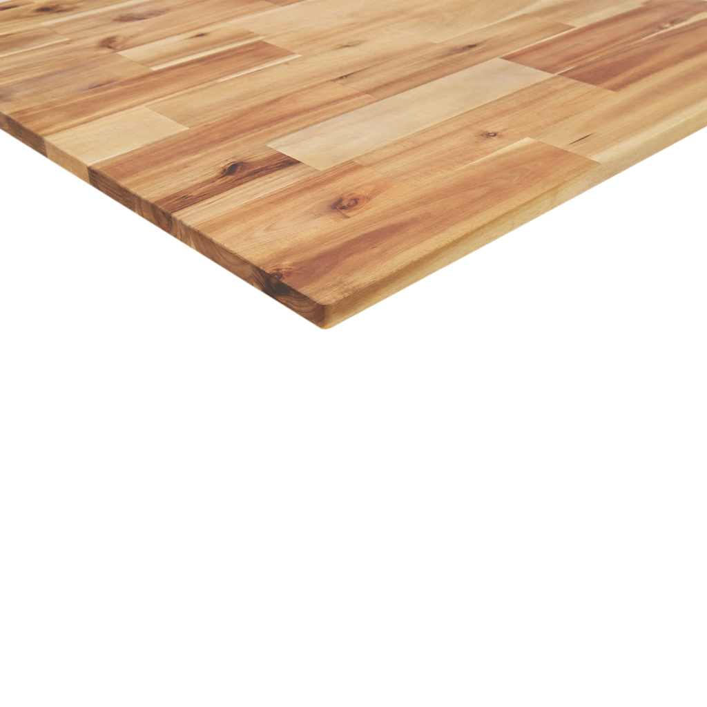 Stolna ploča 100x60x2 cm pravokutna od masivnog drva bagrema