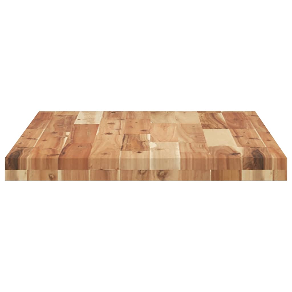 Stolna ploča 80x50x4 cm pravokutna od masivnog drva bagrema