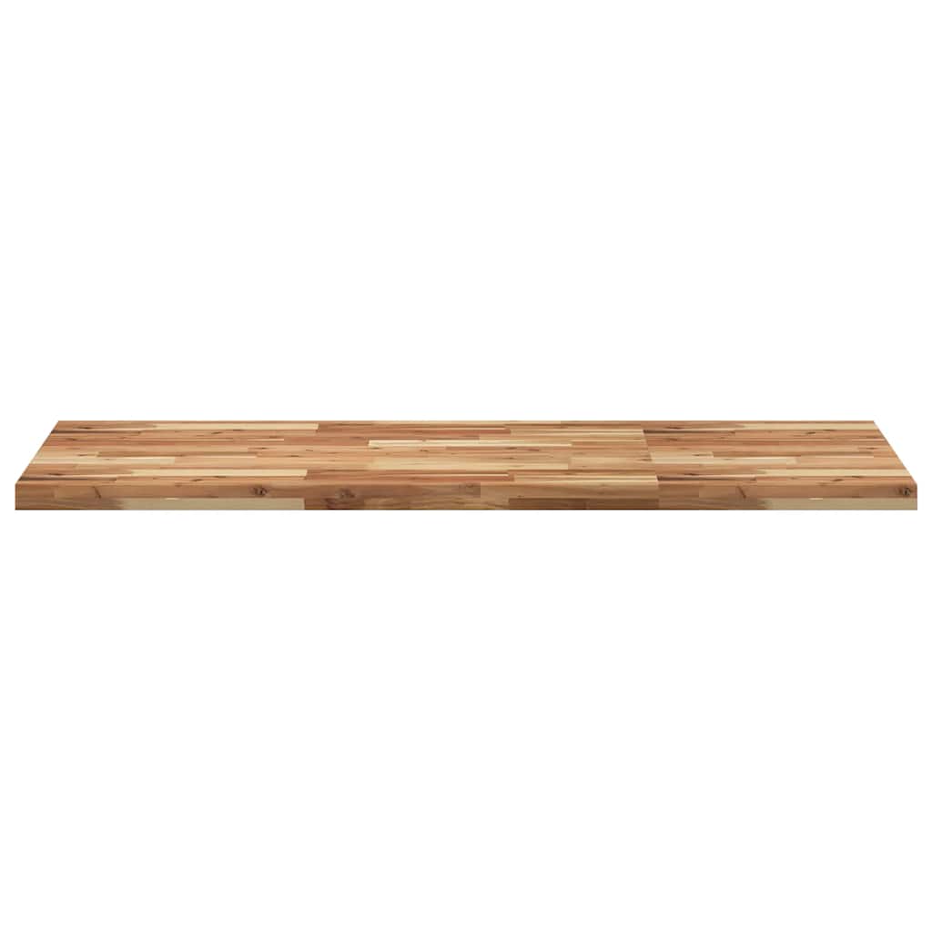 Stolna ploča 140x60x4 cm pravokutna od masivnog drva bagrema