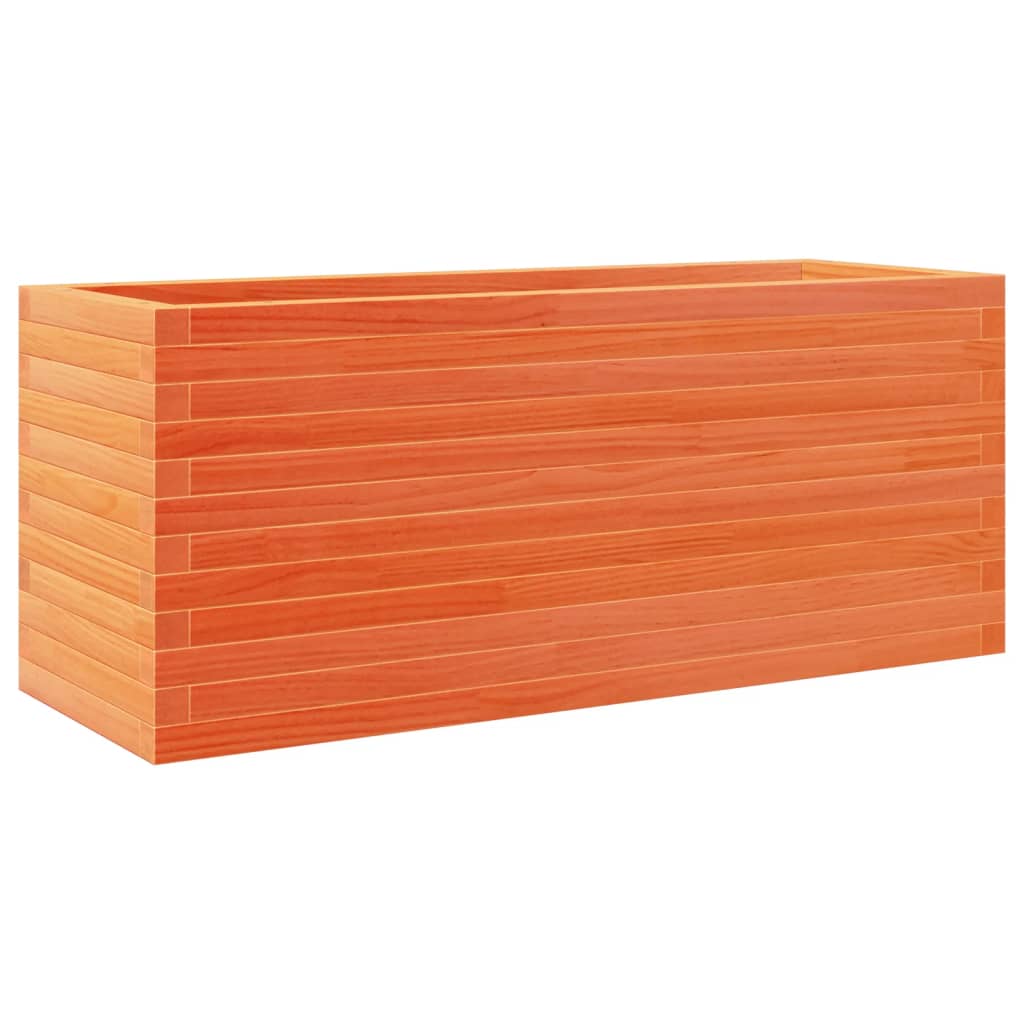 Vrtna sadilica voštano smeđe boje 110x40x46 cm od borovine