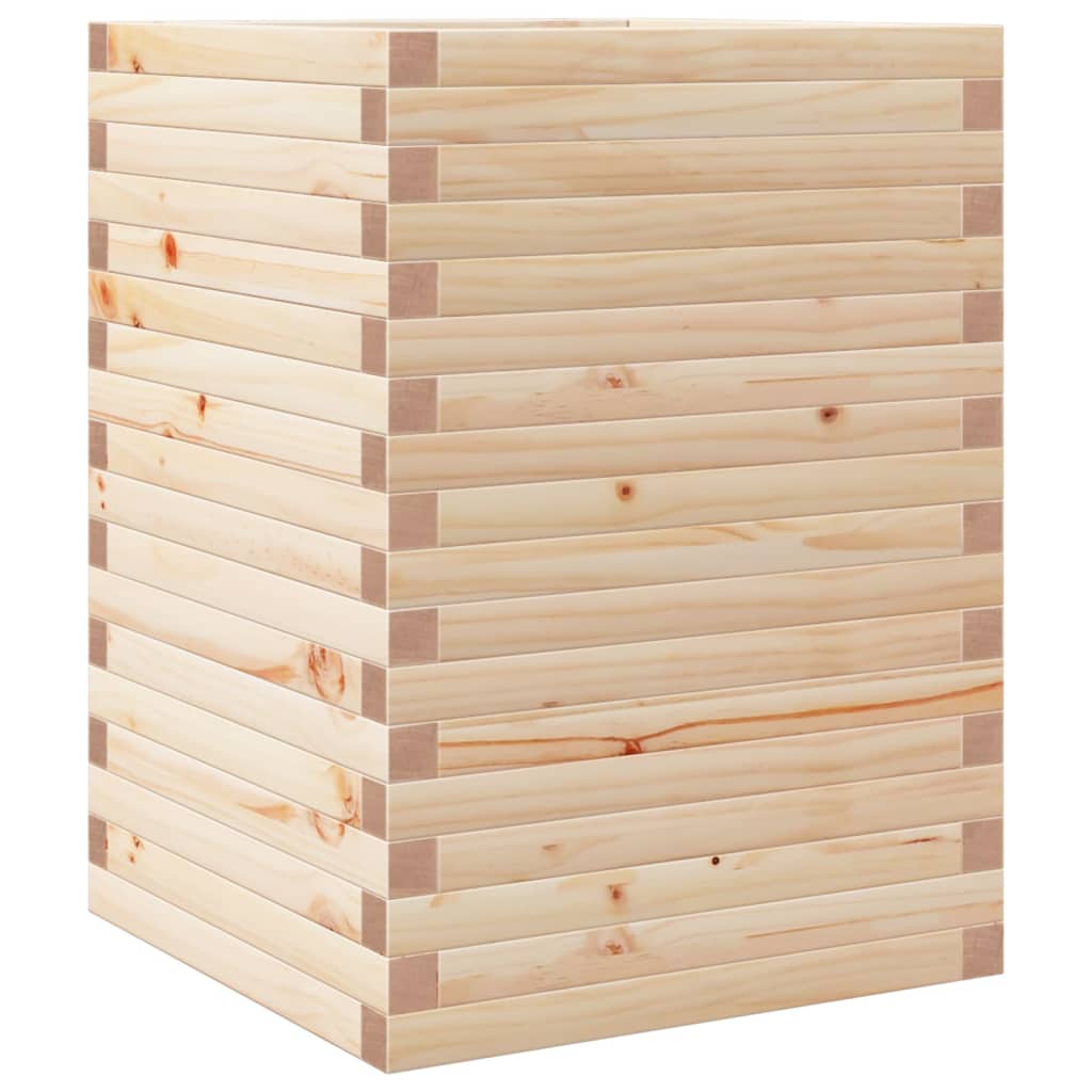 Vrtna sadilica 50x50x68,5 cm od masivne borovine