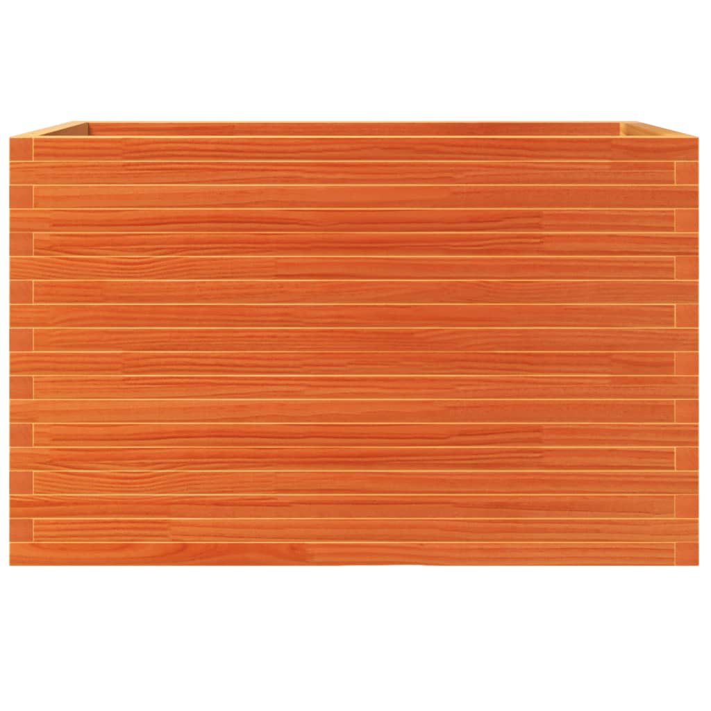 Vrtna sadilica voštano smeđe boje 110x60x68,5 cm od borovine