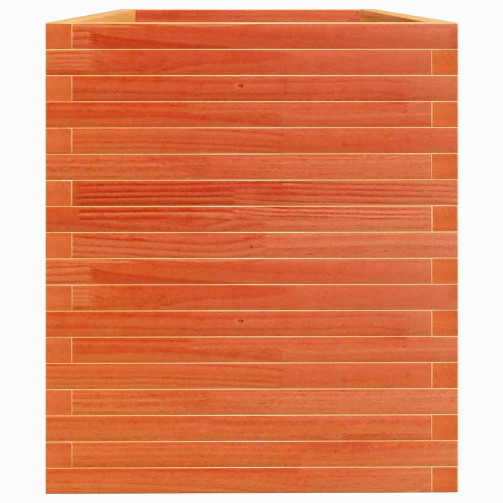 Vrtna sadilica voštano smeđe boje 110x60x68,5 cm od borovine