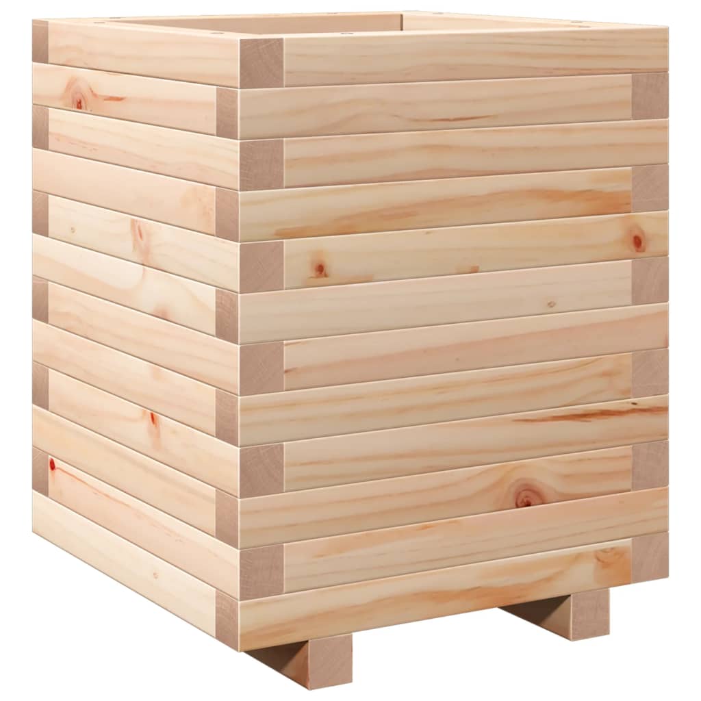 Vrtna sadilica 40 x 40 x 49,5 cm od masivne borovine