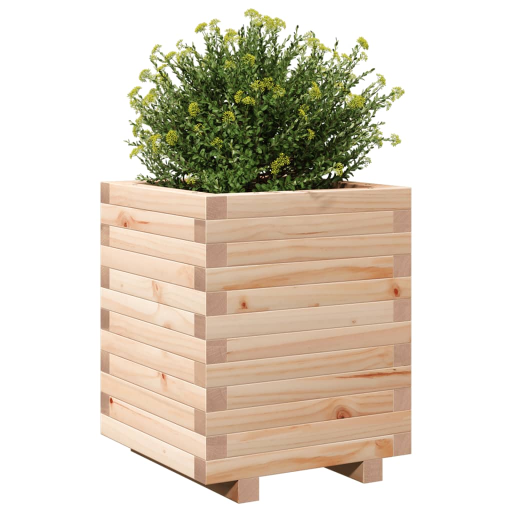 Vrtna sadilica 40 x 40 x 49,5 cm od masivne borovine