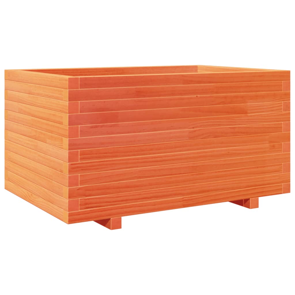 Vrtna sadilica voštano smeđe boje 90x60x49,5 cm od borovine