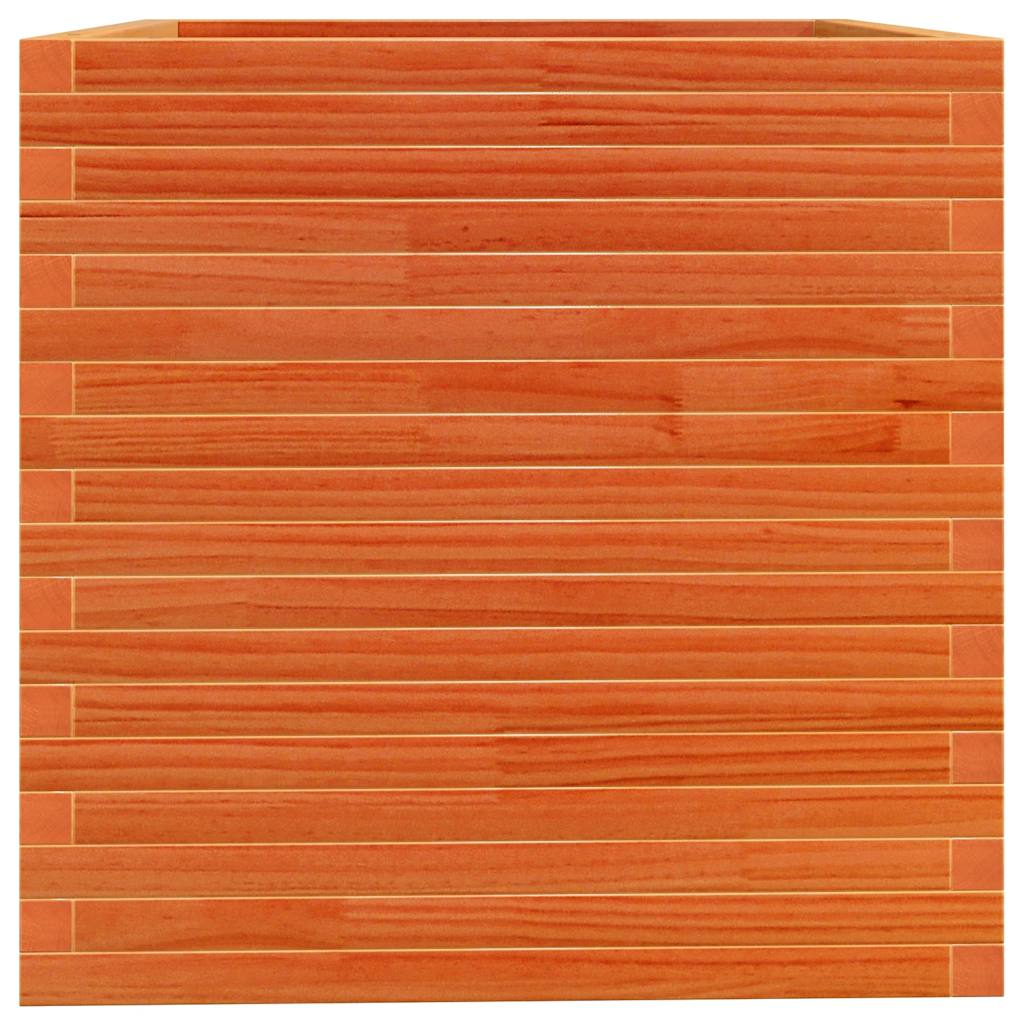 Vrtna sadilica voštano smeđe boje 70x70x72,5 cm od borovine