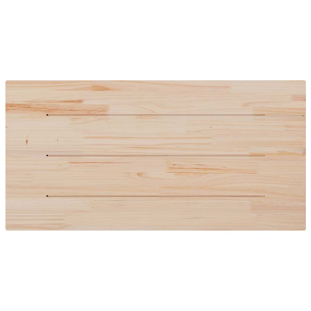 Stolne ploče 4 kom 100x50x2,5 cm od masivne borovine pravokutne