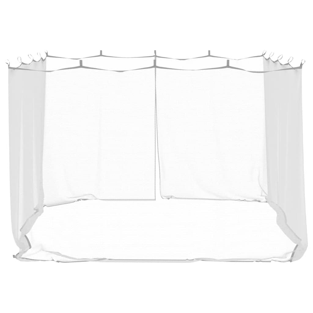 Mreža protiv komaraca za vanjsku upotrebu 220 mreža bijela 300x300x200 cm