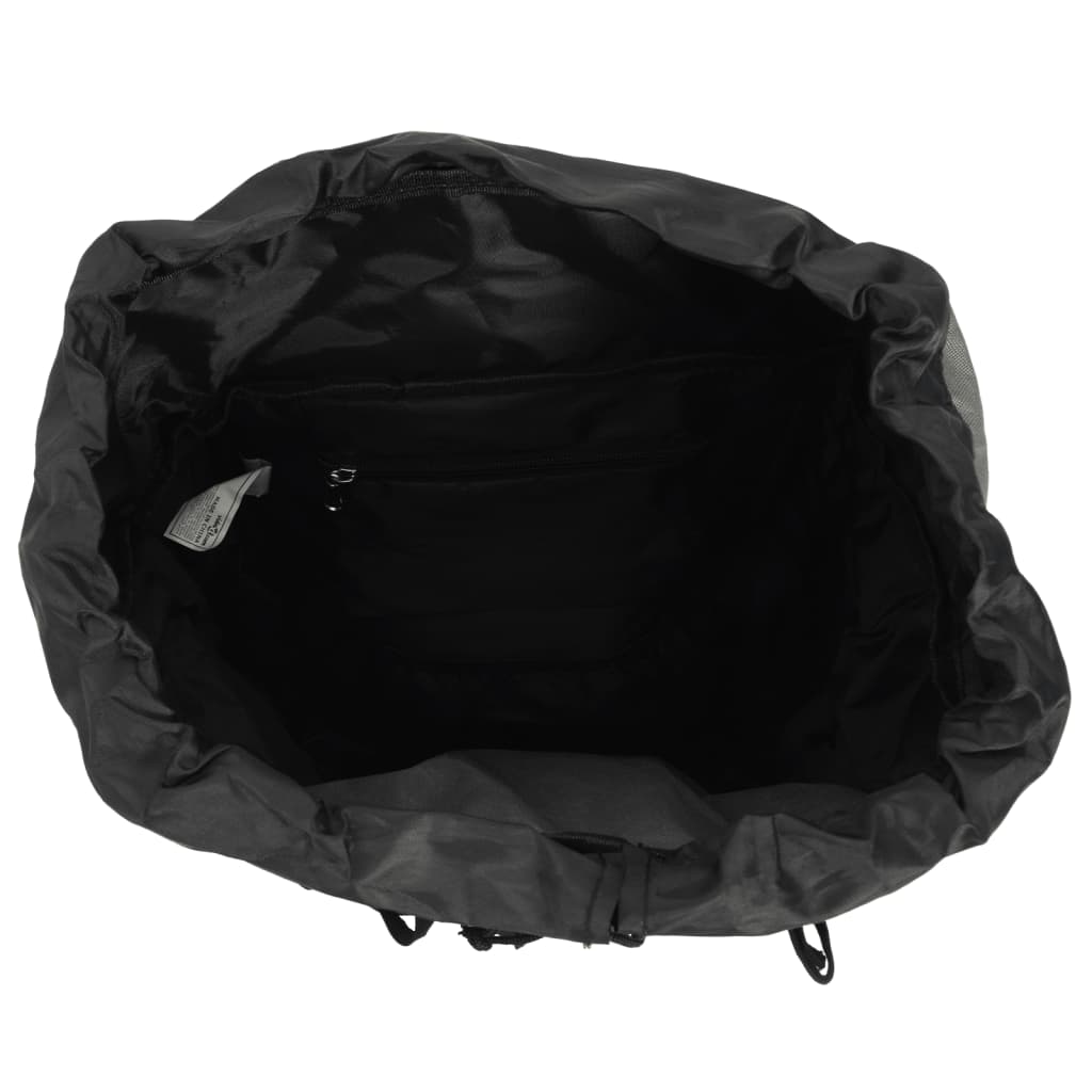 Ruksak za planinarenje sivi 60 L od tkanine Oxford
