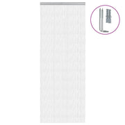 Lančani zastor za zaštitu od muha 80 x 221 cm aluminijski