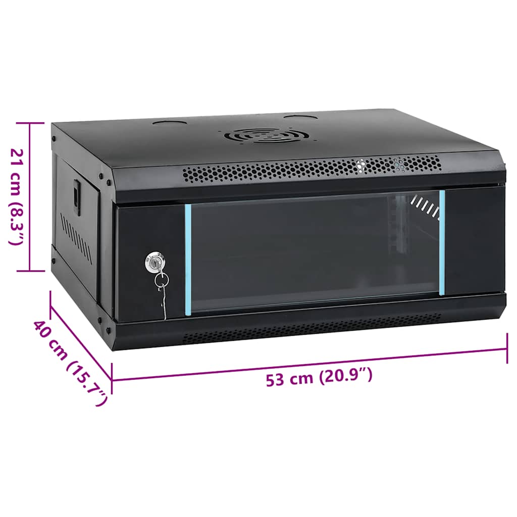 Zidni komunikacijski ormar 4U 19 " IP20 53 x 40 x 21 cm