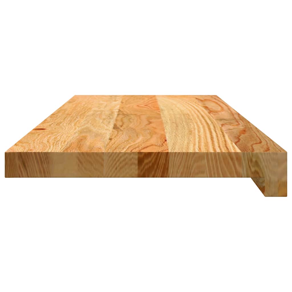 Gazišta stepenice 16 kom svjetlosmeđi 70x25x2 cm masivna hrast