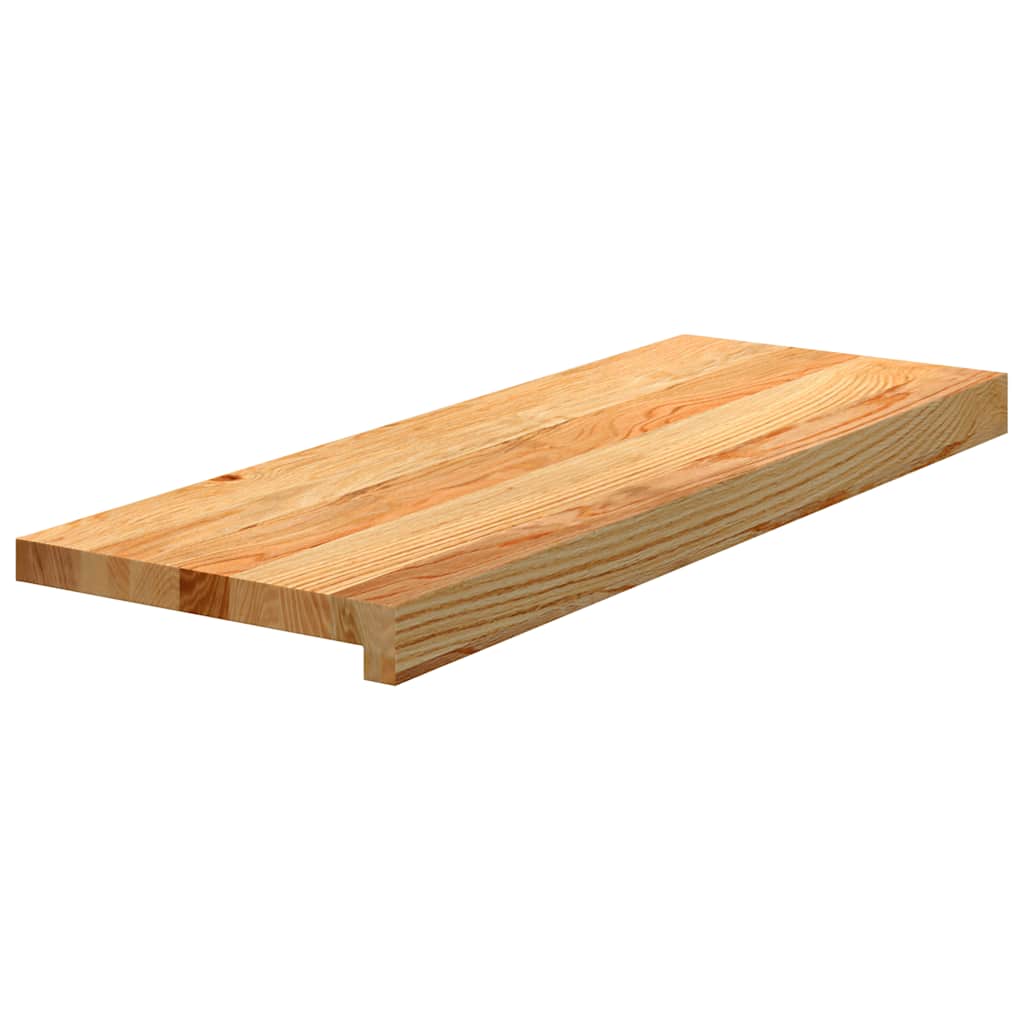 Gazišta stepenice 16 kom svjetlosmeđi 70x30x2 cm masivna hrast