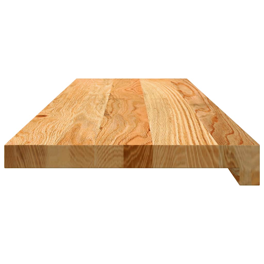 Gazišta stepenice 20 kom svjetlosmeđi 90x25x2 cm masivna hrast