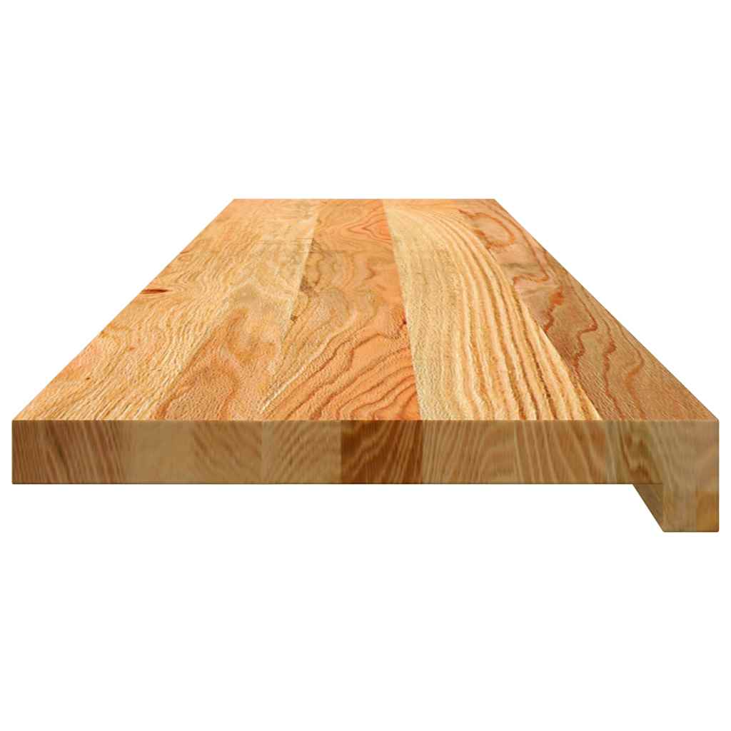 Gazišta stepenice 20 kom svjetlosmeđi 110x30x2 cm masivna hrast