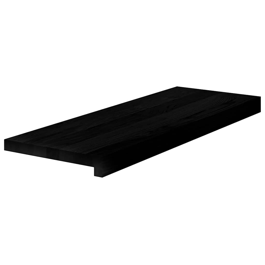Gazišta stepenice 4 kom tamnosmeđi 70x30x2 cm masivna hrast