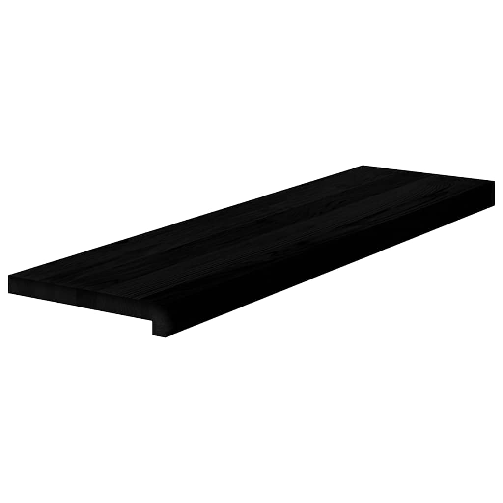 Gazišta stepenice 8 kom tamnosmeđi 90x30x2 cm masivna hrast