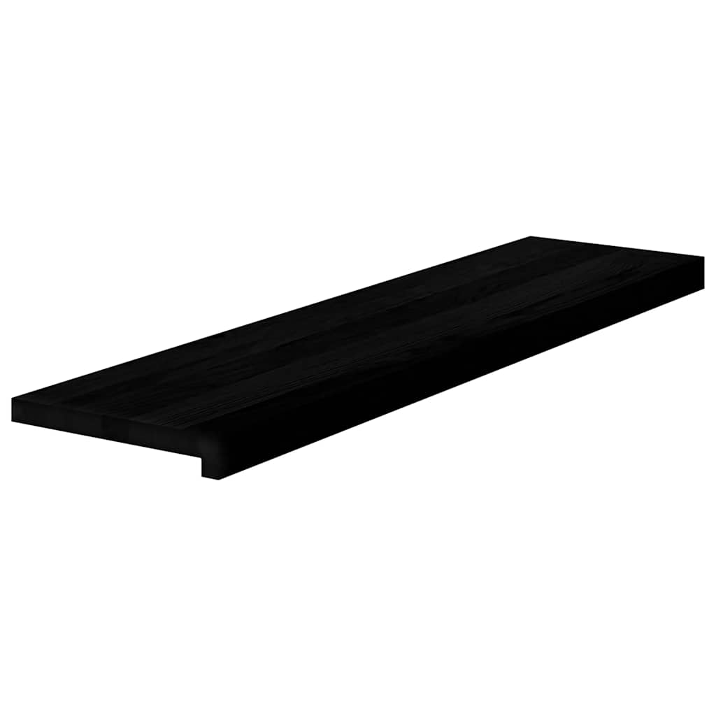 Gazišta stepenice 8 kom tamnosmeđi 100x30x2 cm masivna hrast