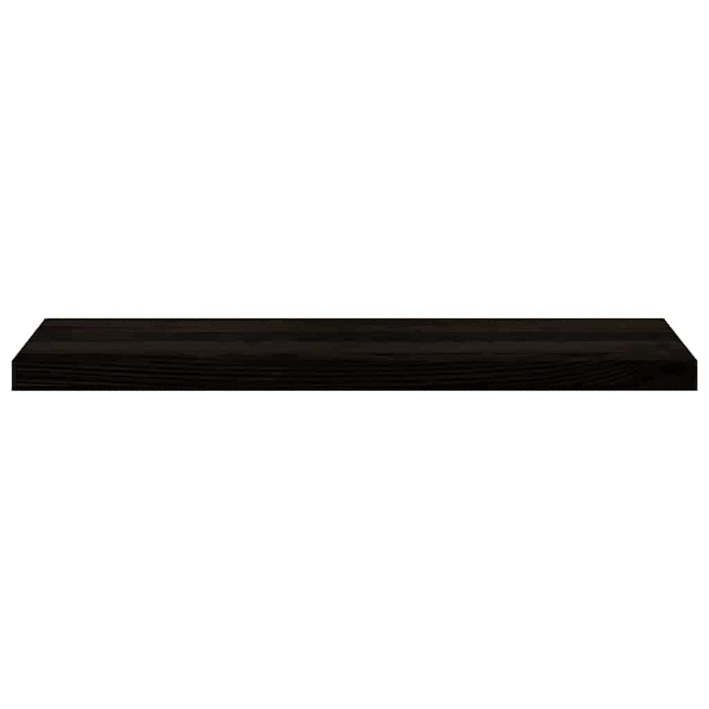Gazišta stepenice 12 kom tamnosmeđi 90x25x2 cm masivna hrast