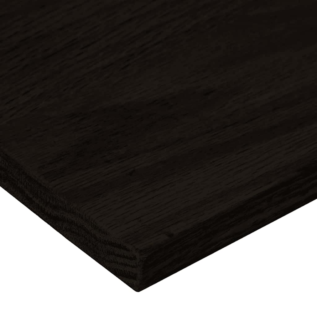 Gazišta stepenice 12 kom tamnosmeđi 80x30x2 cm masivna hrast