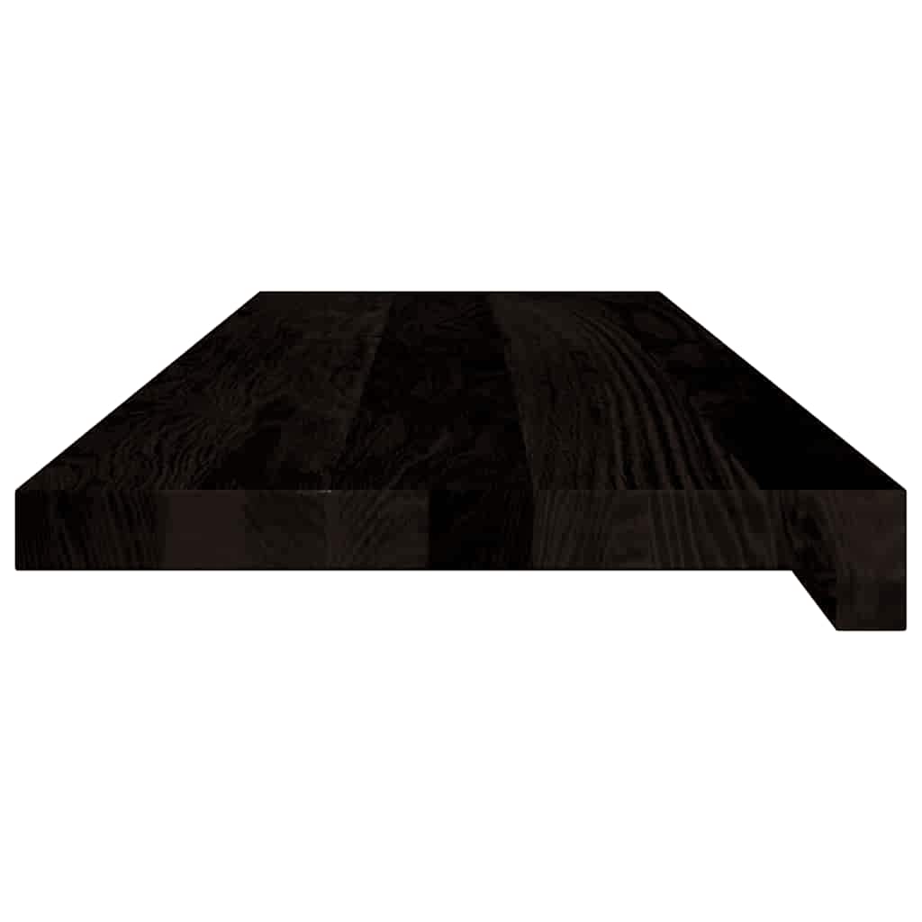 Gazišta stepenice 16 kom tamnosmeđi 80x30x2 cm masivna hrast