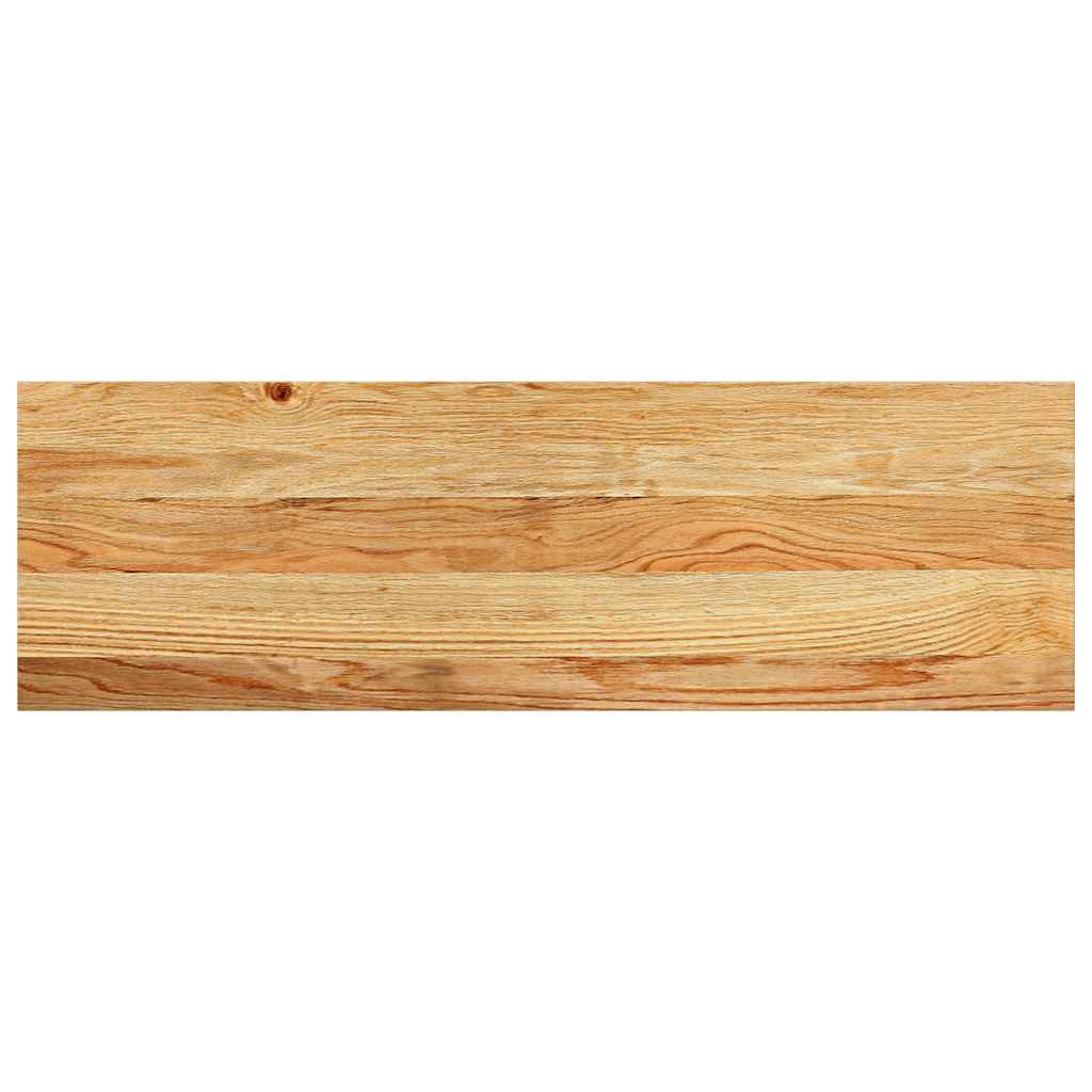 Gazišta stepenice 2 kom svjetlosmeđi 80x25x2 cm masivna hrast