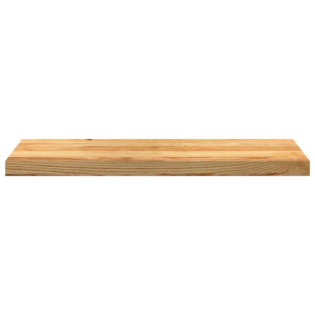Gazišta stepenice 2 kom svjetlosmeđi 80x25x2 cm masivna hrast