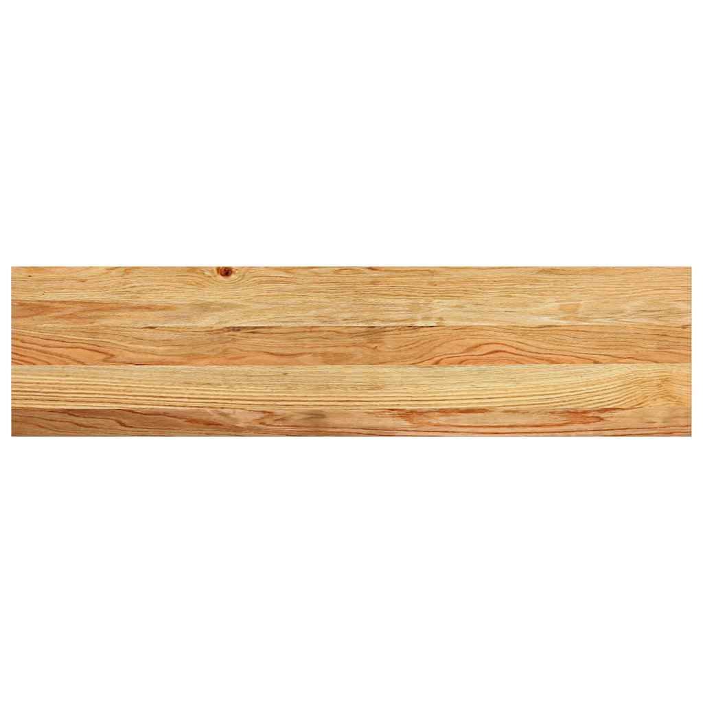 Gazišta stepenice 2 kom svjetlosmeđi 100x25x2 cm masivna hrast