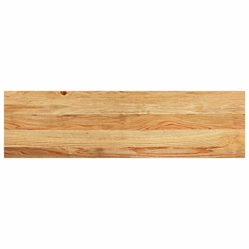 Gazišta stepenice 2 kom svjetlosmeđi 90x30x2 cm masivna hrast
