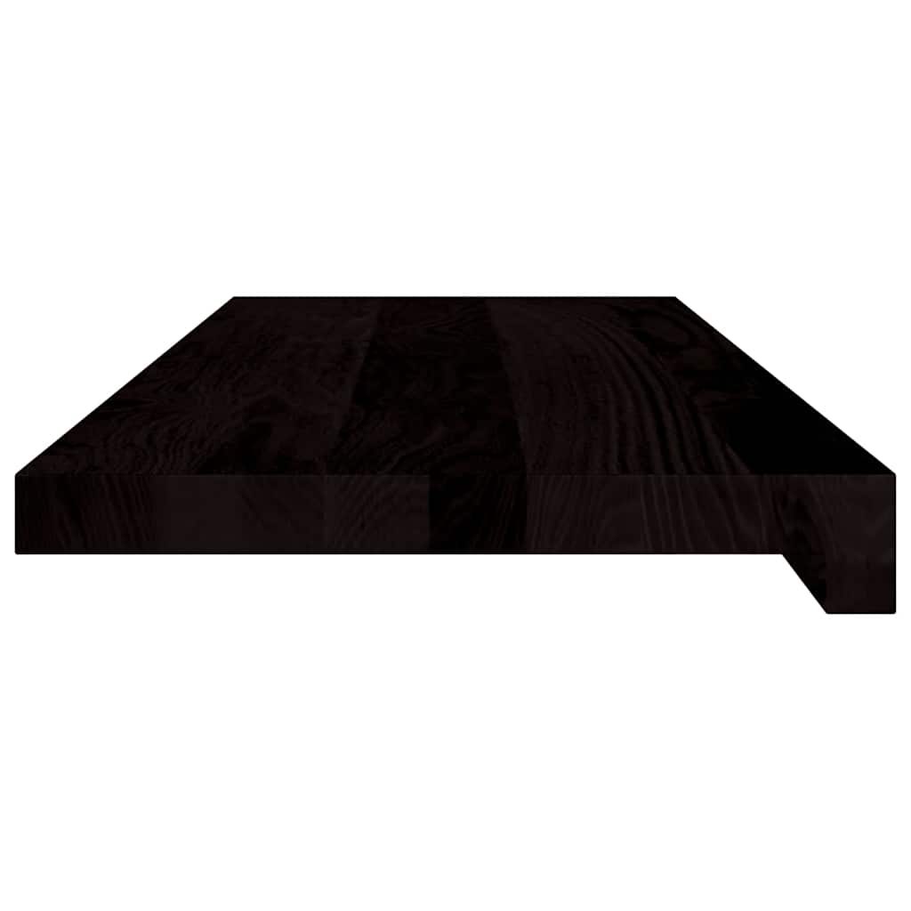Gazišta stepenice 2 kom tamnosmeđi 70x30x2 cm masivna hrast