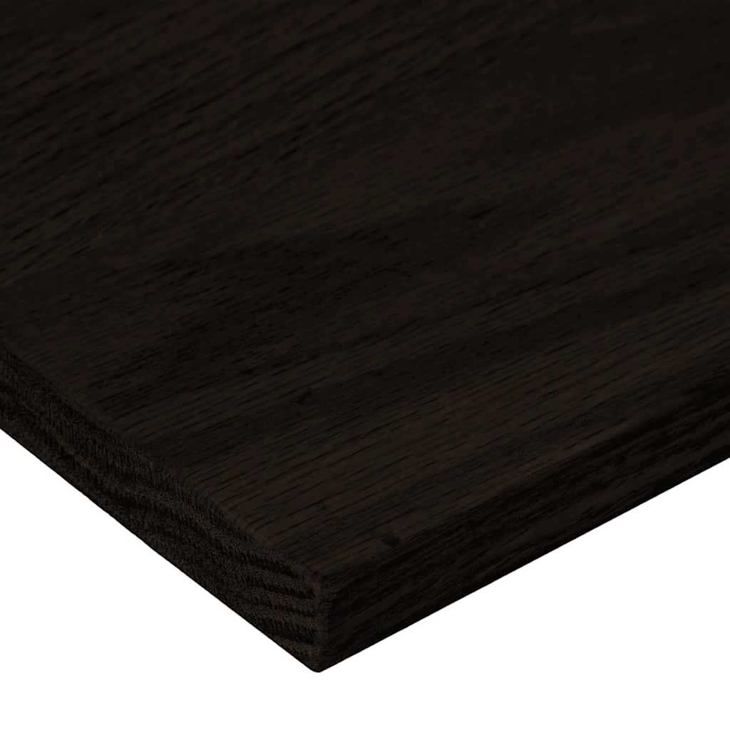 Gazišta stepenice 2 kom tamnosmeđi 110x30x2 cm masivna hrast