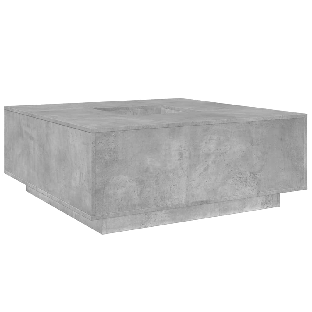 Stolić za kavu boja hrasta 100 x 100 x 40 cm konstruirano drvo