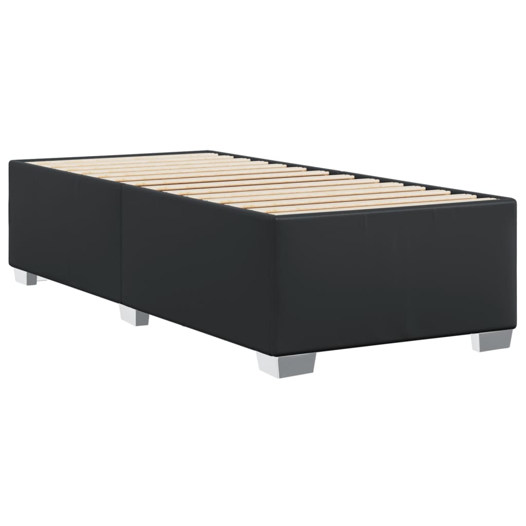 Okvir za krevet crni 80 x 200 cm od umjetne kože