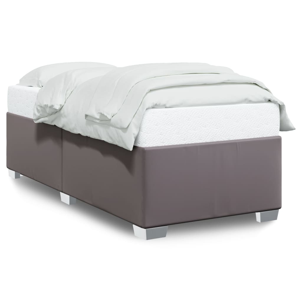 Okvir za krevet sivi 80 x 200 cm od umjetne kože