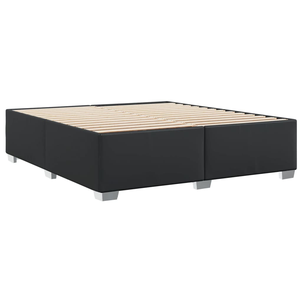 Okvir za krevet crni 180x200 cm od umjetne kože