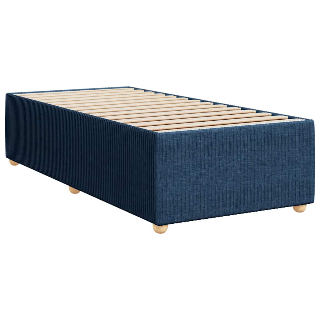 Okvir za krevet bez madraca plava 80x200cm od tkanine