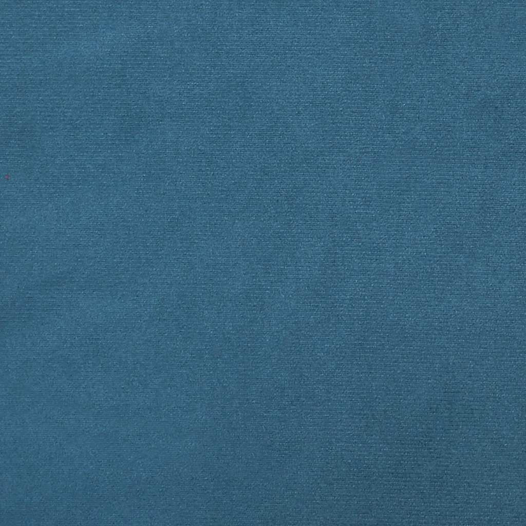Okvir za krevet plavi 160x200 cm baršunasti