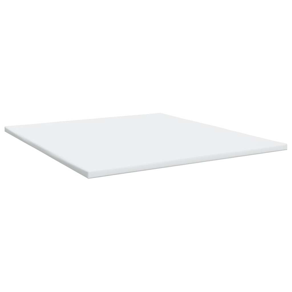 Krevet s oprugama i madracem tamnosmeđi 200x200 cm od tkanine